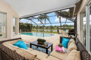Lazy days and lake views. Beautiful Naples pool home